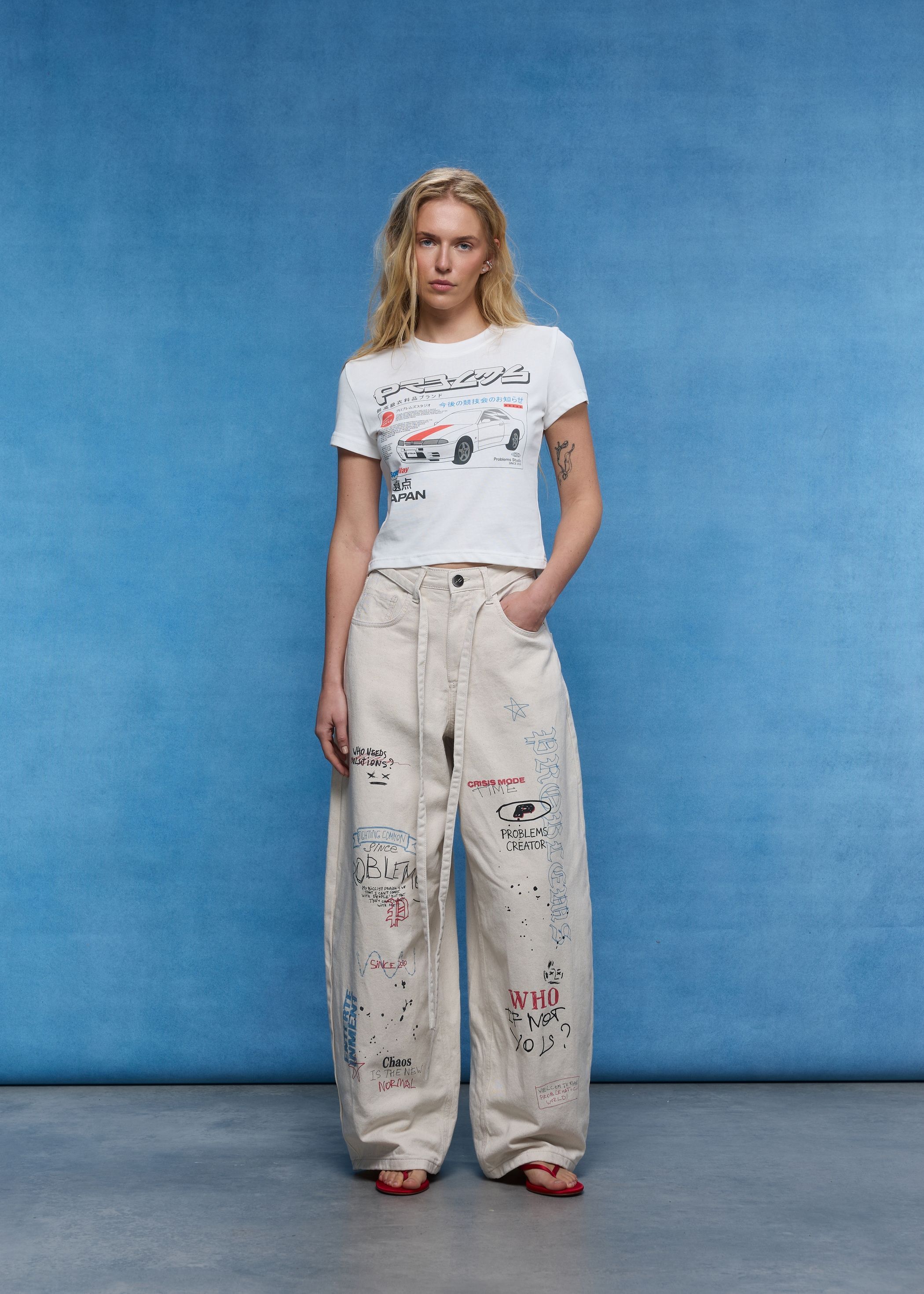 Джинси Problemes Baggy U-J-JB-2026-XS фото