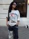 White &ldquo;Rose&rdquo; T-Shirt