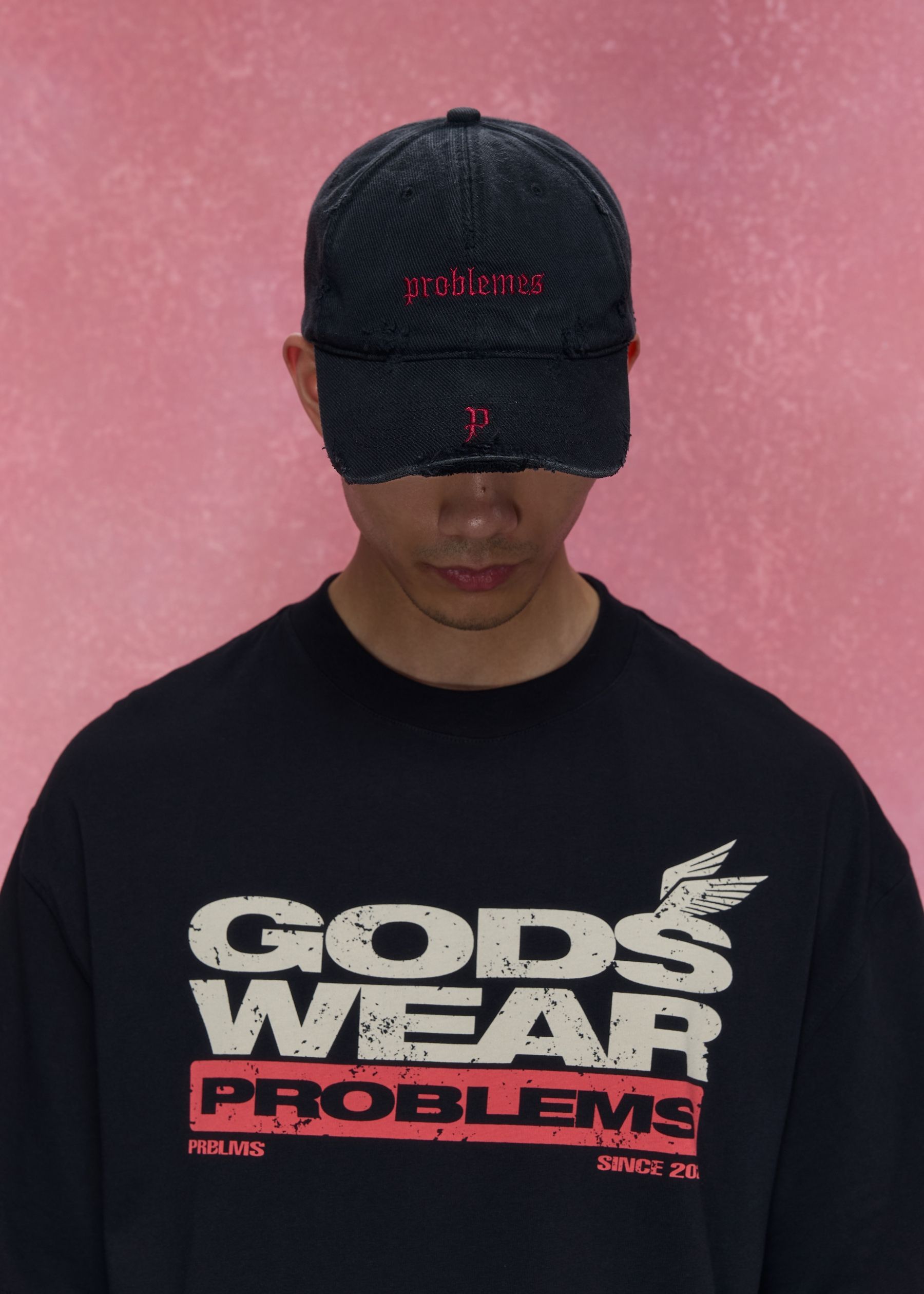 Футболка Gods Wear Problemes Black U-TS-GWB-2026-S фото