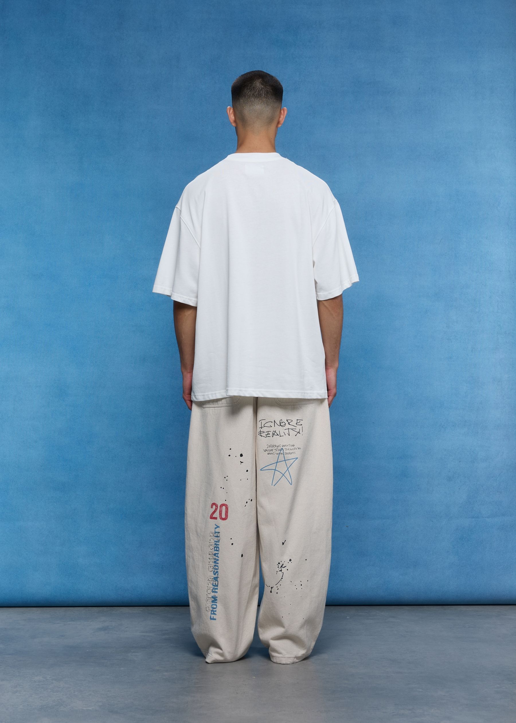 Футболка Gods Wear Problemes White U-TS-GWW-2026-S фото