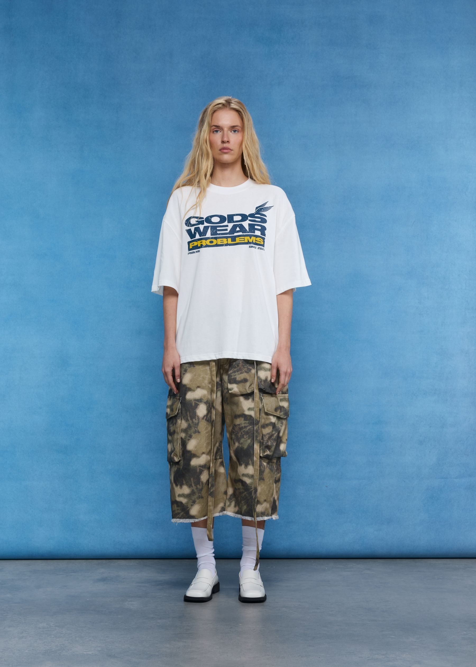 Футболка Gods Wear Problemes White U-TS-GWW-2026-S фото