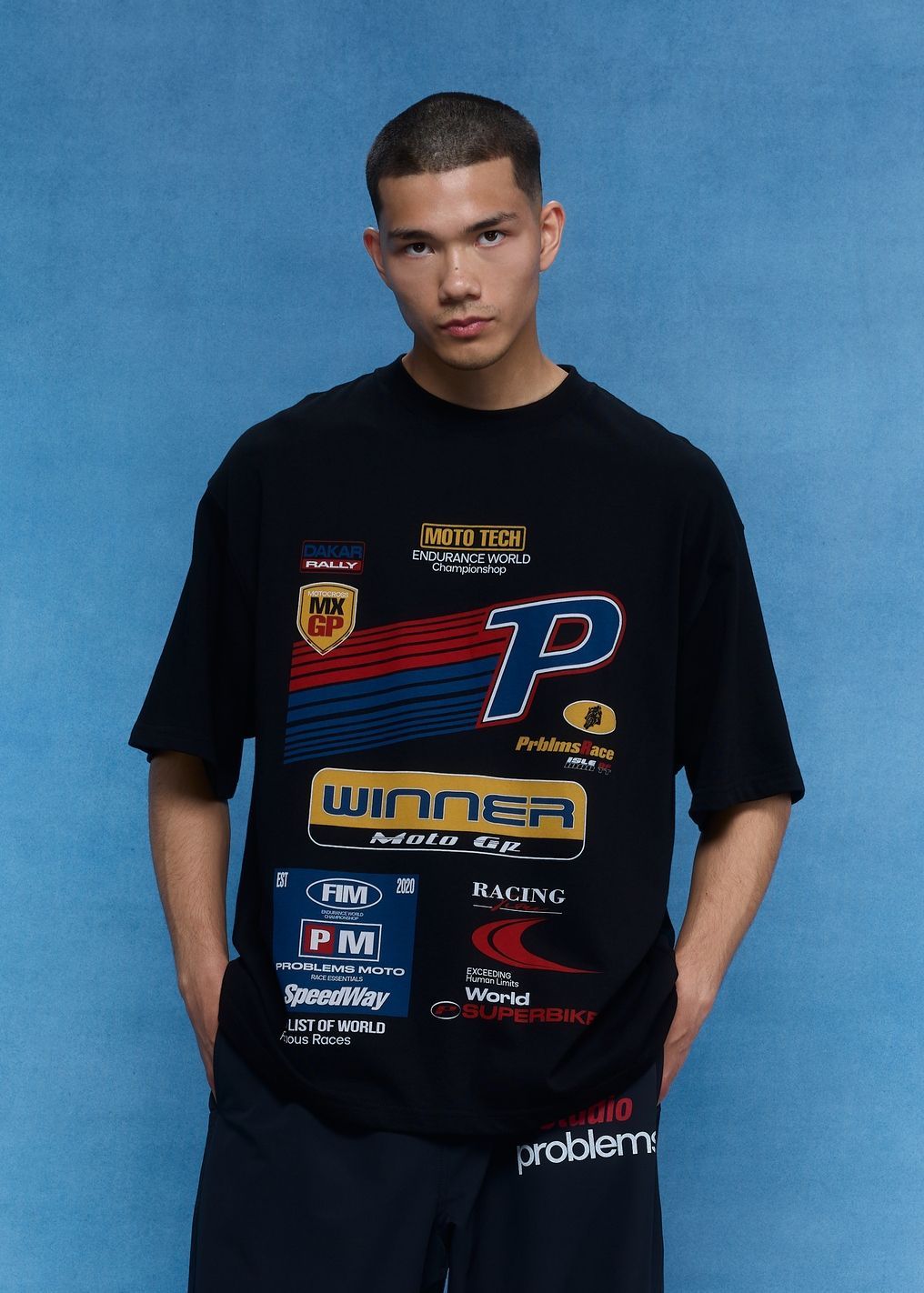 Футболка Racing Moto Black U-TS-RMB-2026-S фото