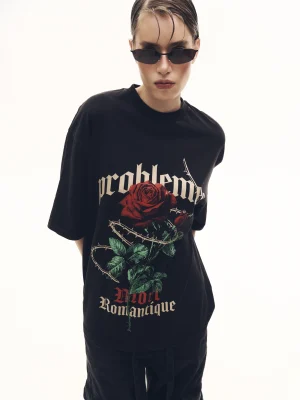 Футболка Rose Black жіноча 2