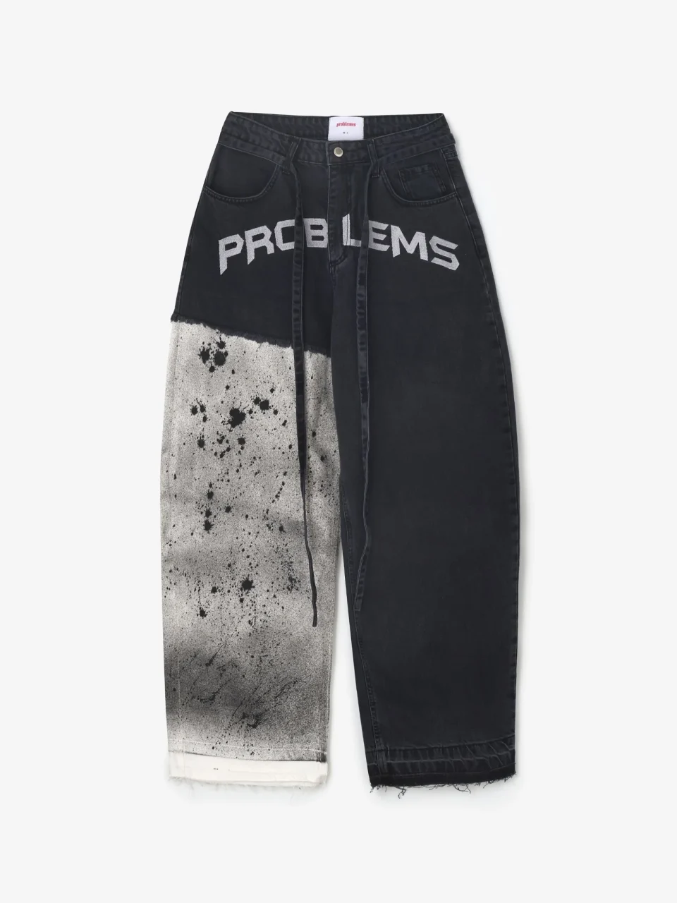 Джинси Problemes Oversized Spray Denim