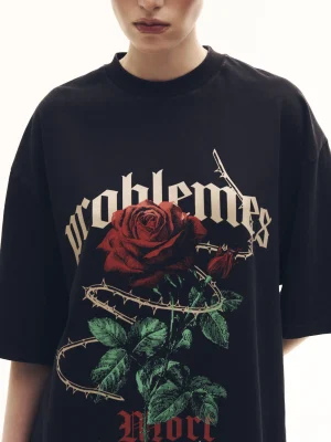 Футболка Rose Black жіноча 4