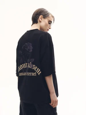 Футболка Rose Black жіноча 5