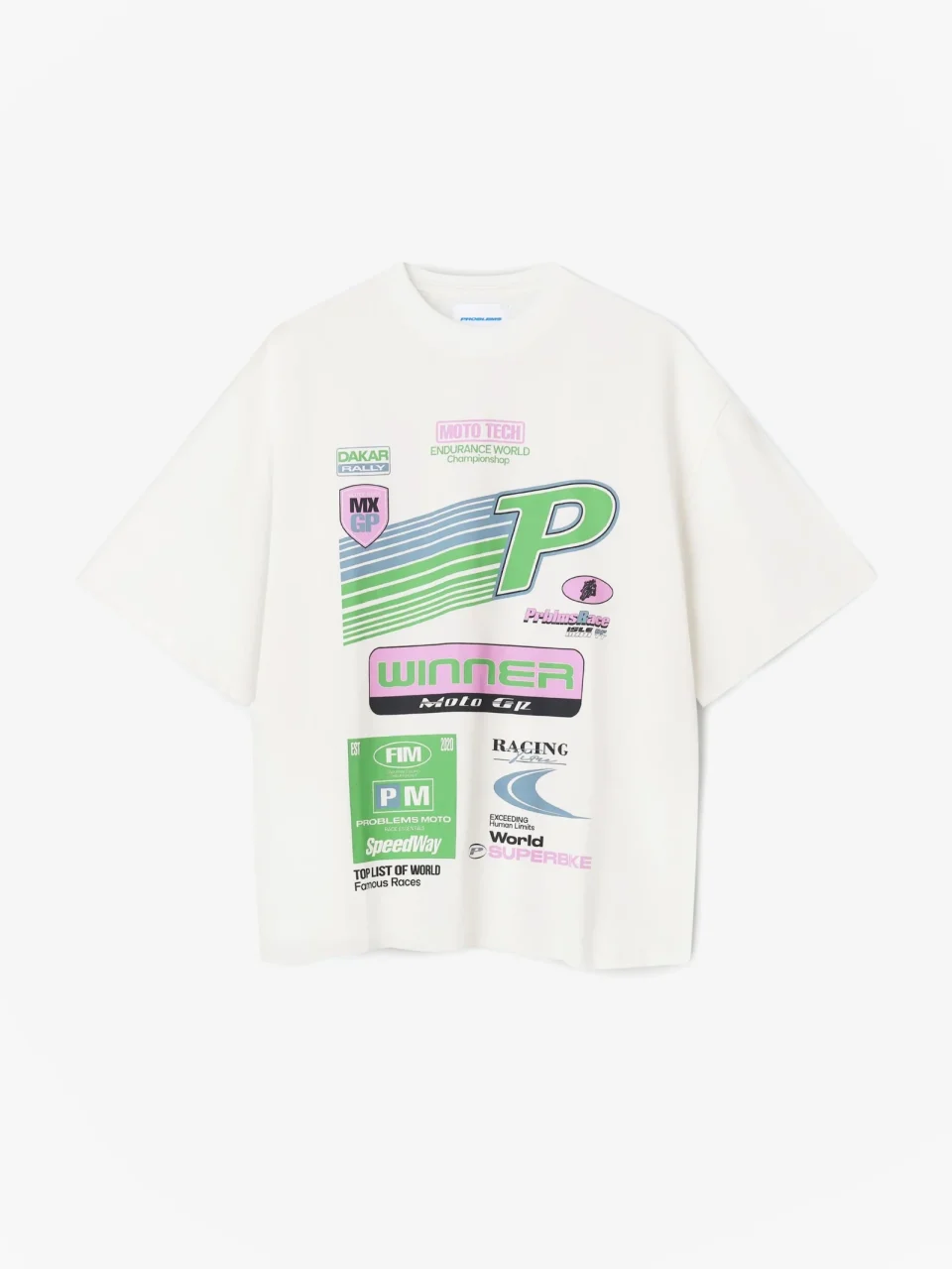 Футболка Racing Moto White