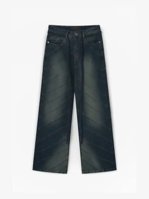 Джинси Problemes Olive Blue 1