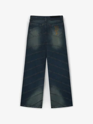 Джинси Problemes Olive Blue 2