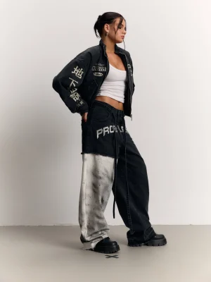 Джинси Problemes Oversized Spray Denim 5