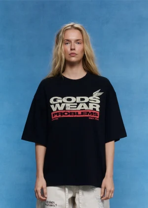 Футболка Gods Wear Problems Black 3