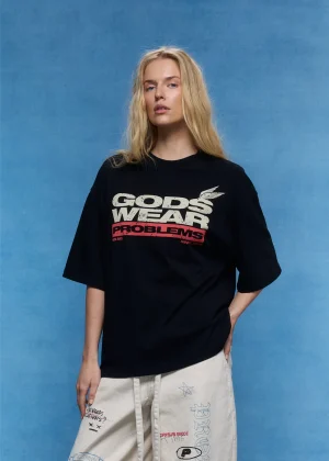 Футболка Gods Wear Problems Black 5