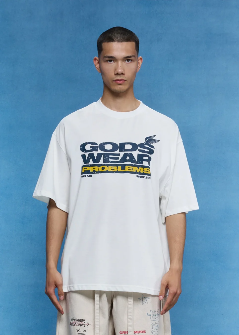 Футболка Gods Wear Problems White 2