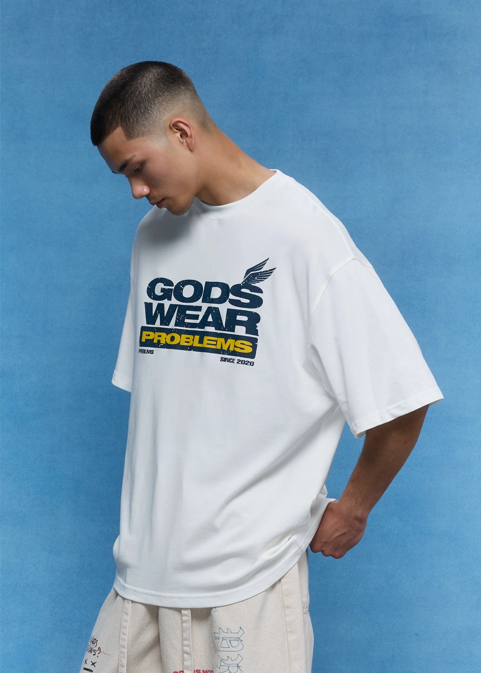 Футболка Gods Wear Problems White 4