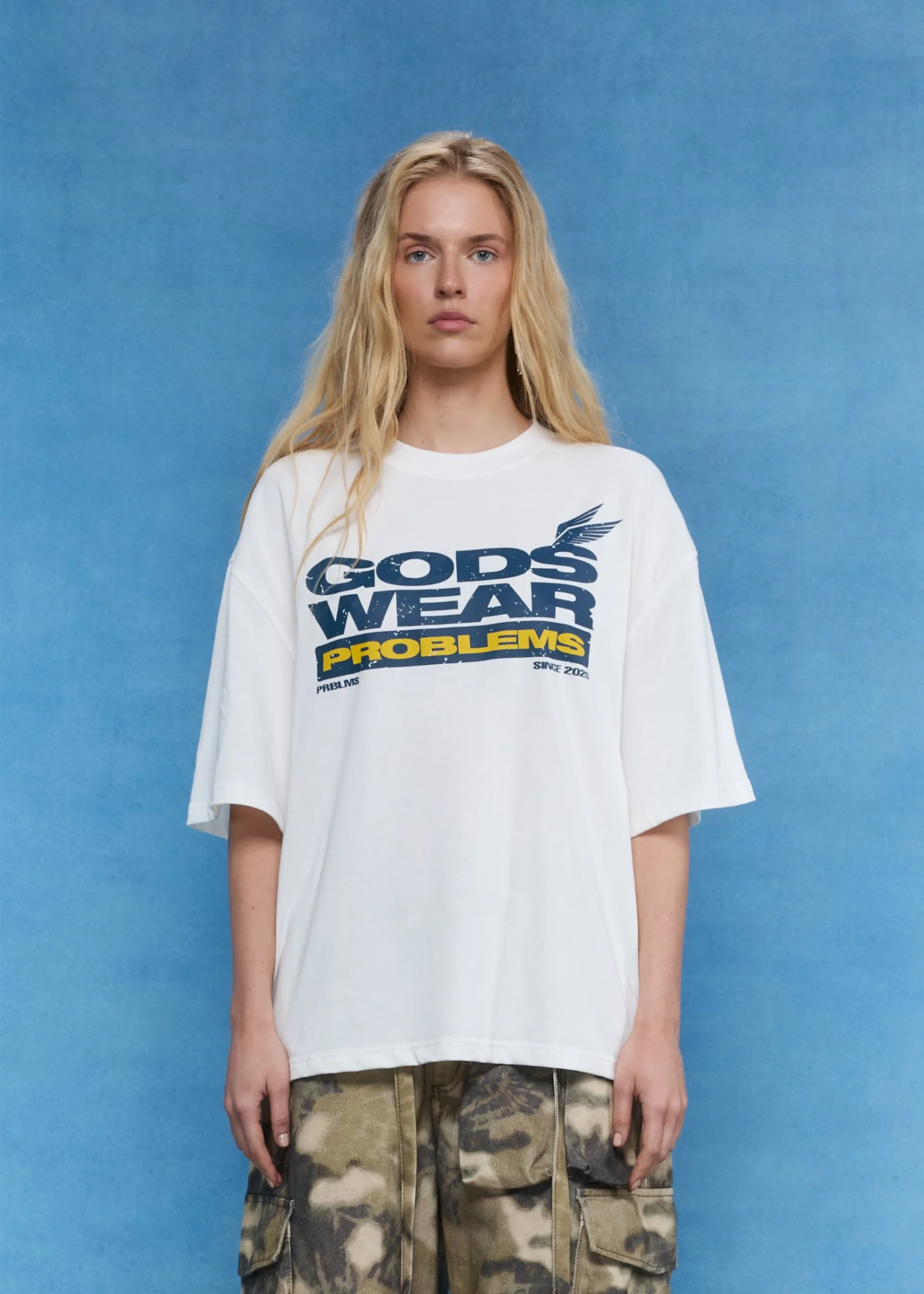 Футболка Gods Wear Problems White 5